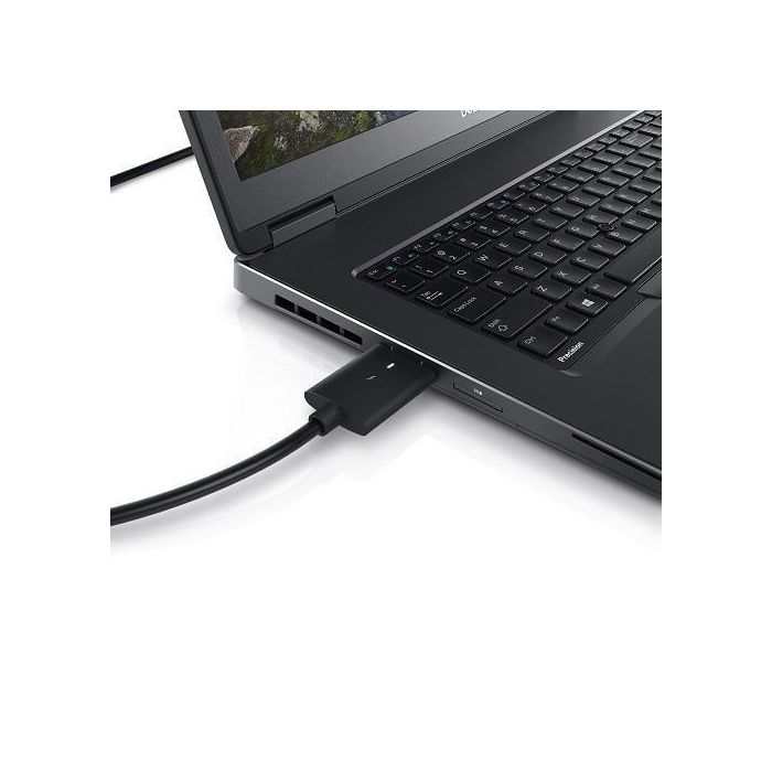 Dell TB18DC Thunderbolt Dual USB-C Dock 210W 40Gbps para Workstations Precision 7530 7730 con Gigabit LAN y múltiples puertos 4