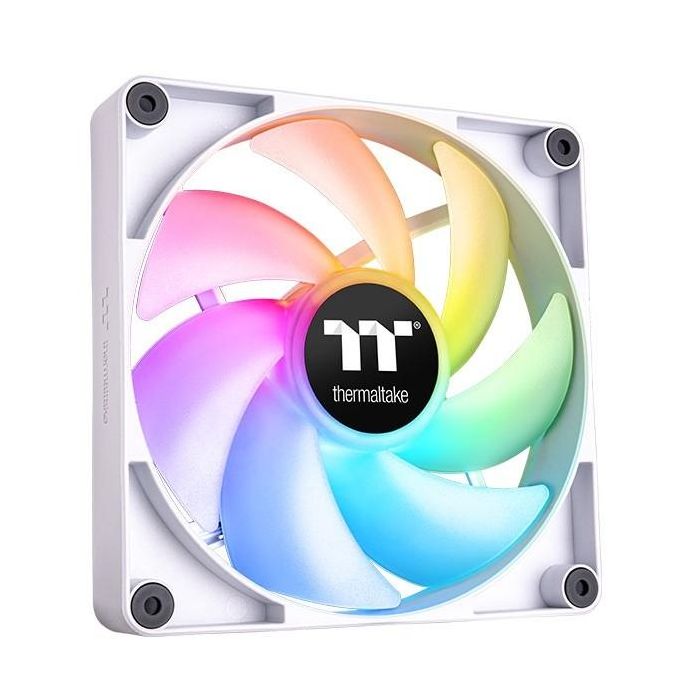 Thermaltake TT CT140 ARGB Sync Ventilador de 140mm para Carcasa PC, 1500 RPM, 77.37 CFM, Blanco (2 Unidades) 0 Thermaltake TT CT140 ARGB Sync Ventilador de 140mm para Carcasa PC, 1500 RPM, 77.37 CFM, Blanco (2 Unidades) 0