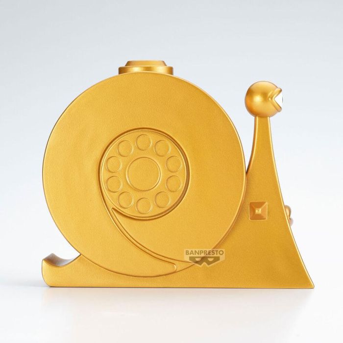 Banpresto Sofvimates Figura Coleccionable One Piece Den Den Mushi Dorado Caracol de Comunicación 9 cm PVC Edición Especial 1