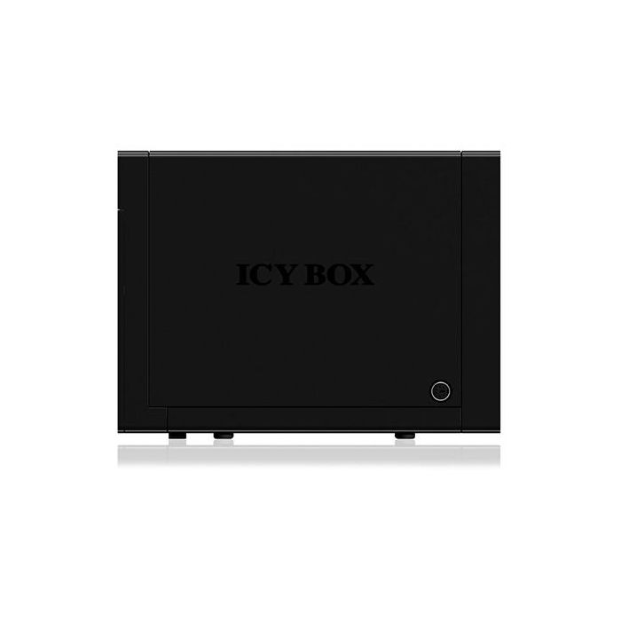 ICY BOX Carcasa Externa para 4 Discos Duros de 3.5" SATA con USB 3.0 y eSATA, Función JBOD, Color Negro 1