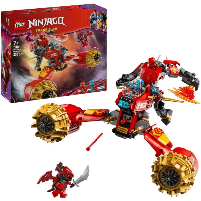 LEGO 71830 Ninjago Moto-Meca de la Tormenta de Kai | Juguete de Construcción 2 en 1: Meca y Moto de Nya | Set +7 años 2 LEGO 71830 Ninjago Moto-Meca de la Tormenta de Kai | Juguete de Construcción 2 en 1: Meca y Moto de Nya | Set +7 años 2