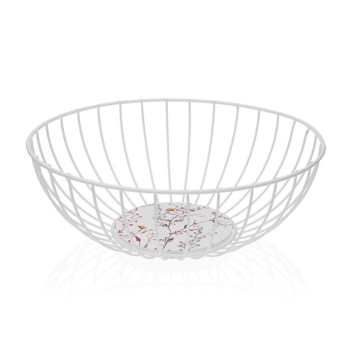 Cesta Metalica Blanca Balbec Versa 28X10CM (2 Unidades) Cesta Metalica Blanca Balbec Versa 28X10CM (2 Unidades)