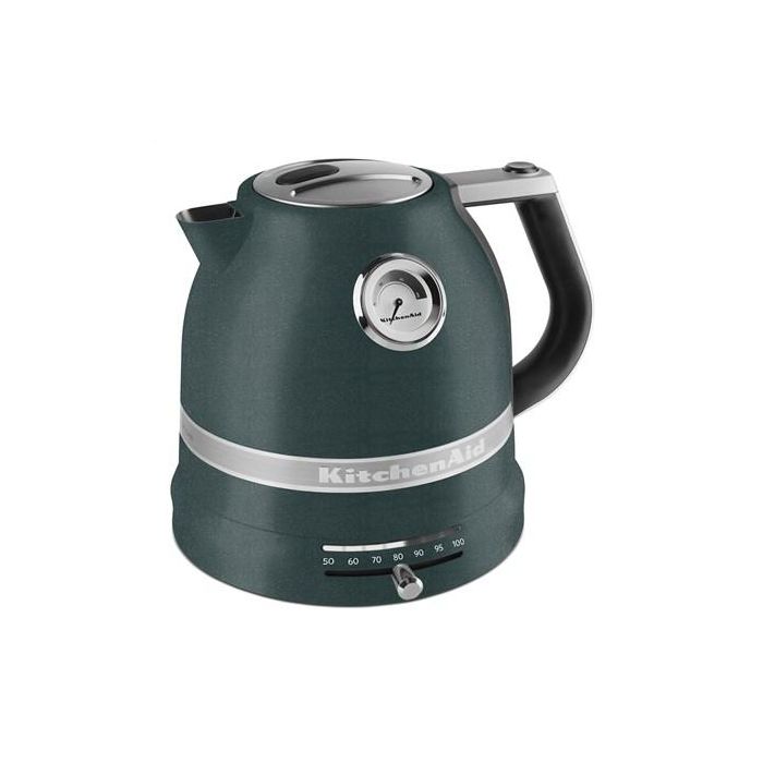 Kitchenaid Hervidor 1,5L Artisan Doble Pared Verde Palmera con Selector de Temperatura Kitchenaid Hervidor 1,5L Artisan Doble Pared Verde Palmera con Selector de Temperatura