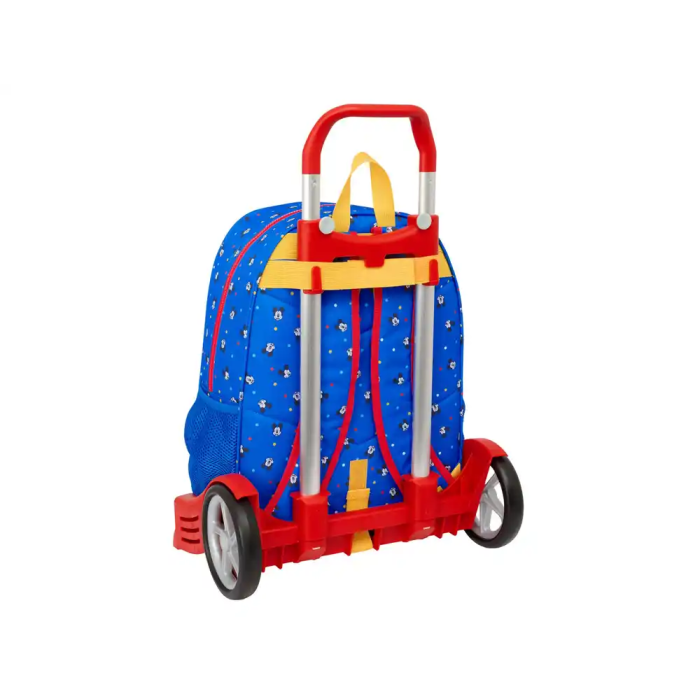 Mochila Escolar con Ruedas Mickey Mouse Clubhouse Good day Azul 33 x 42 x 14 cm 1