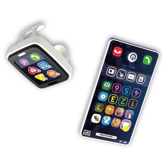 Teléfono y Reloj - KD - Mi Teléfono y su Reloj Fitness - Imitación realista para niños pequeños Teléfono y Reloj - KD - Mi Teléfono y su Reloj Fitness - Imitación realista para niños pequeños