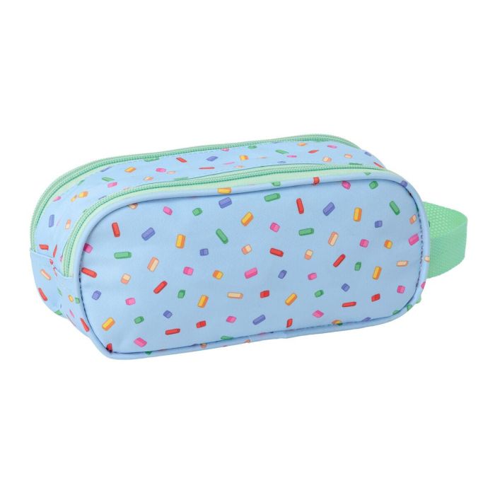 Portatodo Doble Bluey Azul 21 x 8 x 6 cm 1