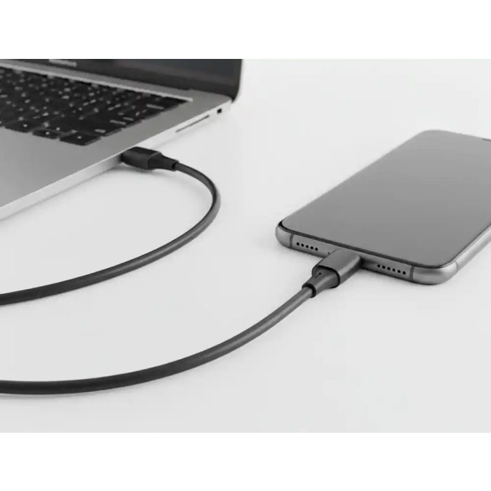Q-connect Cable USB-C a USB-C PVC 2m Negro 3