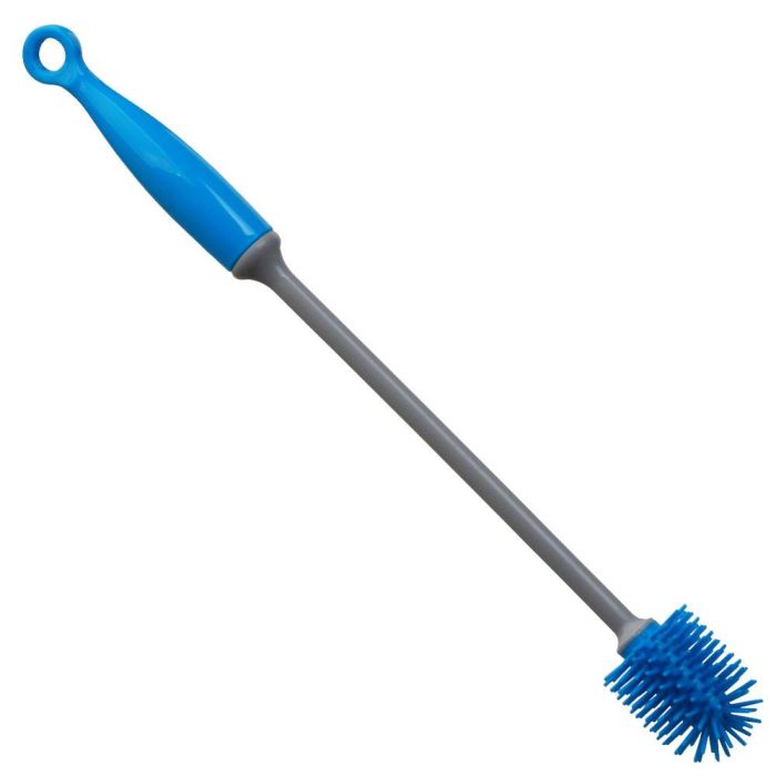 Je cherche une Idee Cepillo Limpia Biberón/Botella de Silicona y Plástico Antirayaduras 30 cm Colores Surtidos 1