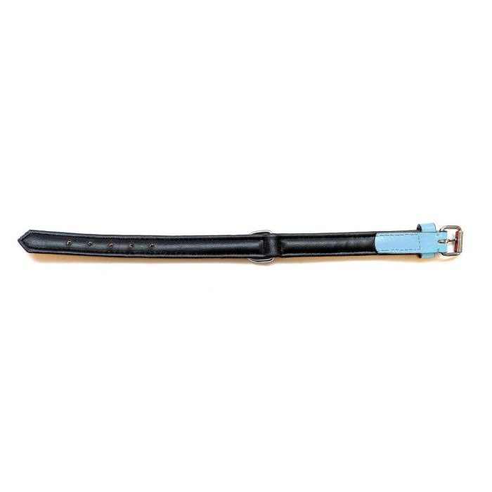 Gloria Collar para Perros de Piel Auténtica Acolchado Suave Triple Capa - Azul 30 cm x 1.5 cm, Confort Máximo Anti-Roce 3 Gloria Collar para Perros de Piel Auténtica Acolchado Suave Triple Capa - Azul 30 cm x 1.5 cm, Confort Máximo Anti-Roce 3