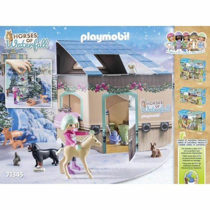 Playmobil 71345 Calendario de Adviento Ecuestre - La Magia de la Navidad - 24 Sorpresas para Descubrir 1