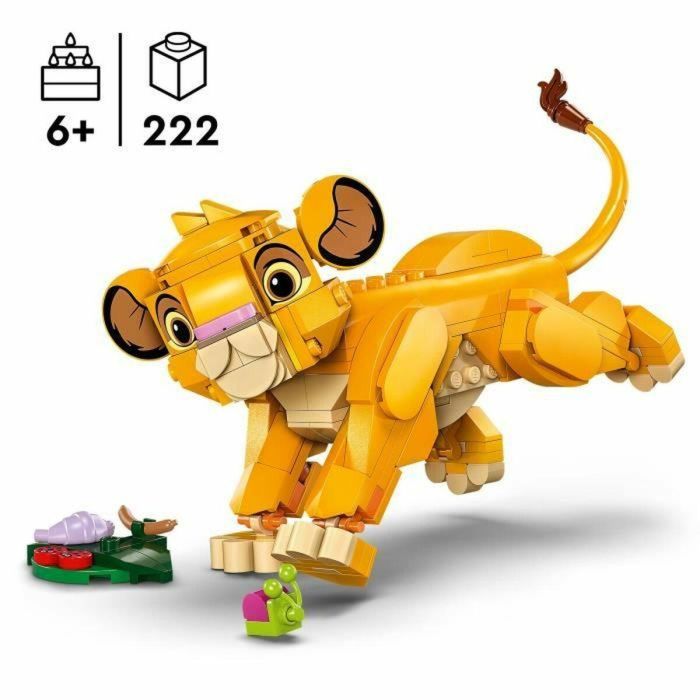Lego Juego de Construcción Disney El Rey León Simba Cachorro 222 Piezas Edad 6+ 5 Lego Juego de Construcción Disney El Rey León Simba Cachorro 222 Piezas Edad 6+ 5