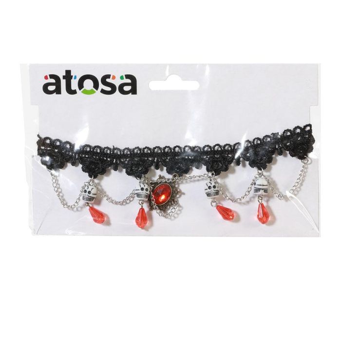 Collar Con Colgante De Esqueleto Para Halloween 1