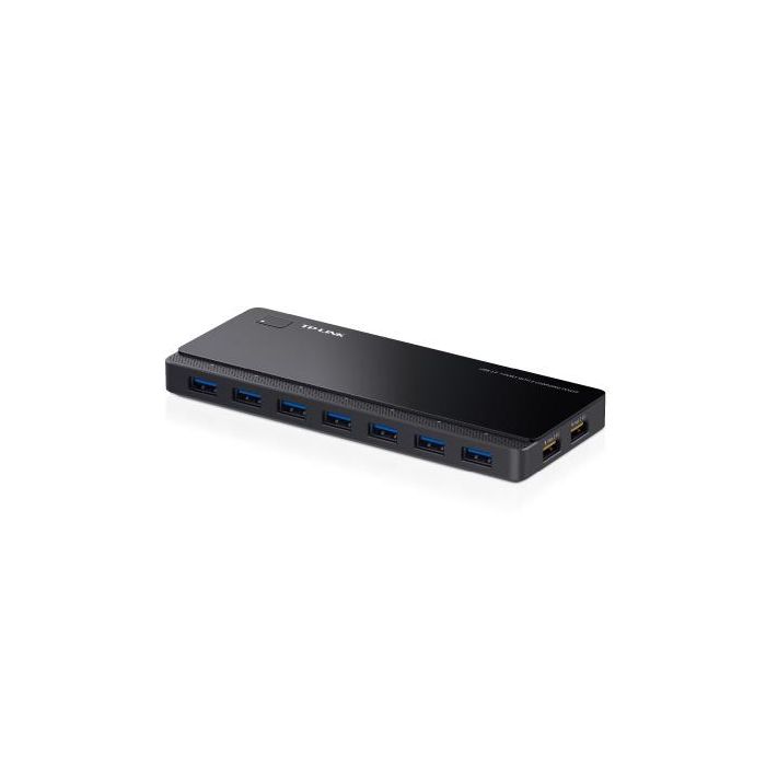 TP-LINK UH720 Hub USB 3.2 Gen 1 con 9 Puertos, 5000 Mbit/s, Negro TP-LINK UH720 Hub USB 3.2 Gen 1 con 9 Puertos, 5000 Mbit/s, Negro