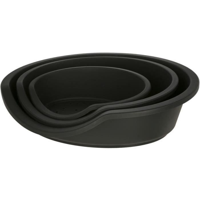 KERBL - Cesta DREAMER - Negra - Plástico Reciclado - 60x40x20cm 1 KERBL - Cesta DREAMER - Negra - Plástico Reciclado - 60x40x20cm 1