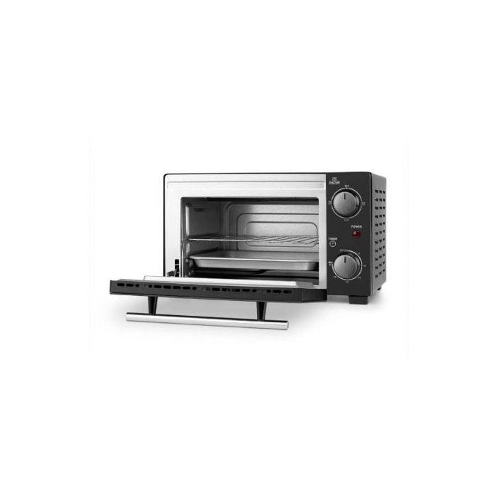 Orbegozo 18066 Horno de Sobremesa Eléctrico HO 985, 800W, 10L, Negro, con Temporizador 30 Minutos y Selector de Calor Superior Inferior Simultáneo. 1 Orbegozo 18066 Horno de Sobremesa Eléctrico HO 985, 800W, 10L, Negro, con Temporizador 30 Minutos y Selector de Calor Superior Inferior Simultáneo. 1