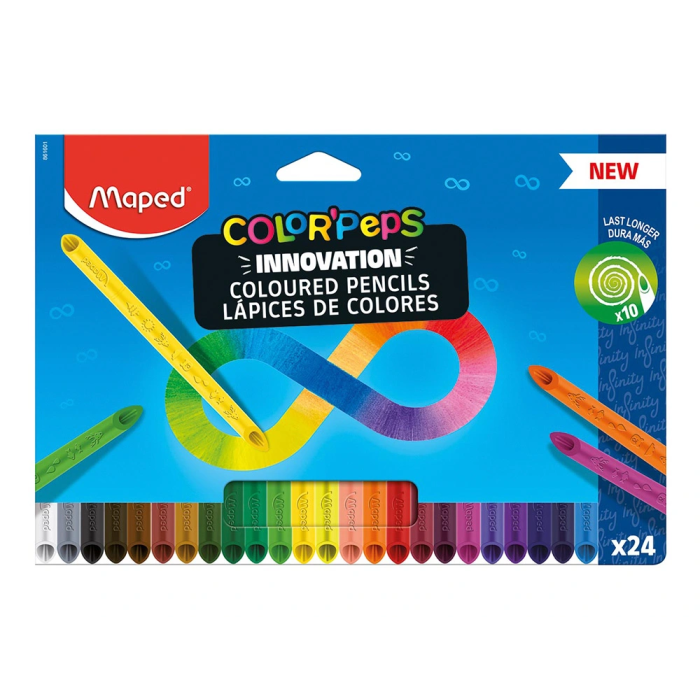 Maped Color'Peps Infinity Estuche Lápices de Colores 24 Ud 1