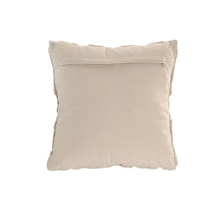 Cojin Boho DKD Home Decor Crudo 45 x 45 cm (2 Unidades) 2 Cojin Boho DKD Home Decor Crudo 45 x 45 cm (2 Unidades) 2