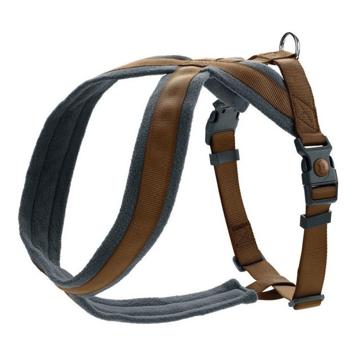 Arnés para Perro Hunter London Comfort Marrón L 73-100 cm 1