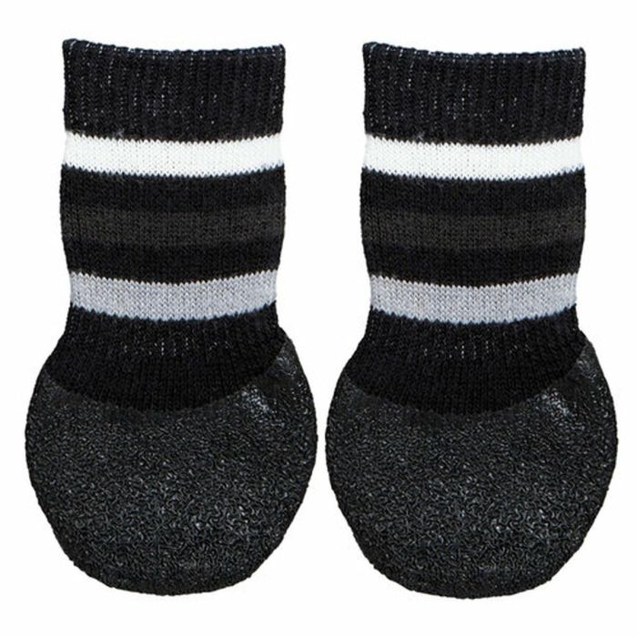 Calcetines Trixie Negro S/M Perro 3 Calcetines Trixie Negro S/M Perro 3