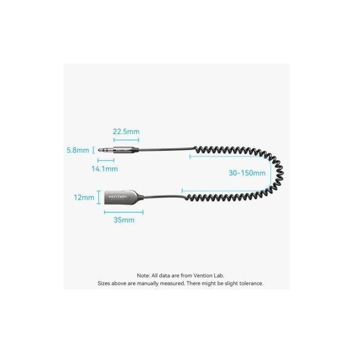 Transmisor y Receptor FM/ MP3/ Bluetooth Vention NAIHG 1