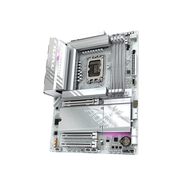 GIGABYTE B860 AORUS ELITE WIFI7 ICE Placa base - CPUs Intel Core Ultra, VRM de 14+1+2+1 fases, hasta 9200MHz DDR5, 1xPCIe 5.0 + 2xPCIe 4.0 M.2, LAN 2,5 GbE, WiFi 7, USB 4 3 GIGABYTE B860 AORUS ELITE WIFI7 ICE Placa base - CPUs Intel Core Ultra, VRM de 14+1+2+1 fases, hasta 9200MHz DDR5, 1xPCIe 5.0 + 2xPCIe 4.0 M.2, LAN 2,5 GbE, WiFi 7, USB 4 3