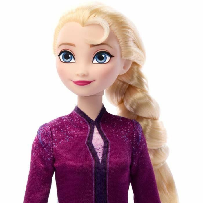 Mattel Muñeca Elsa Con Osito JFG16 Disney Frozen Muñeca Articulada Juguete Niñas +3 Años 4