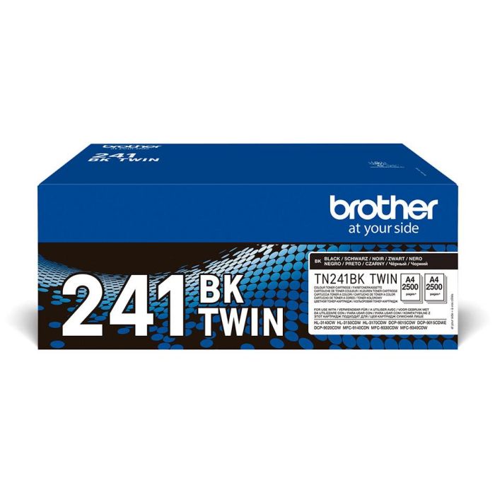BROTHER pack de 2 cartuchos deToner negro tn241bktwin/TN241BKTWIN 0 BROTHER pack de 2 cartuchos deToner negro tn241bktwin/TN241BKTWIN 0