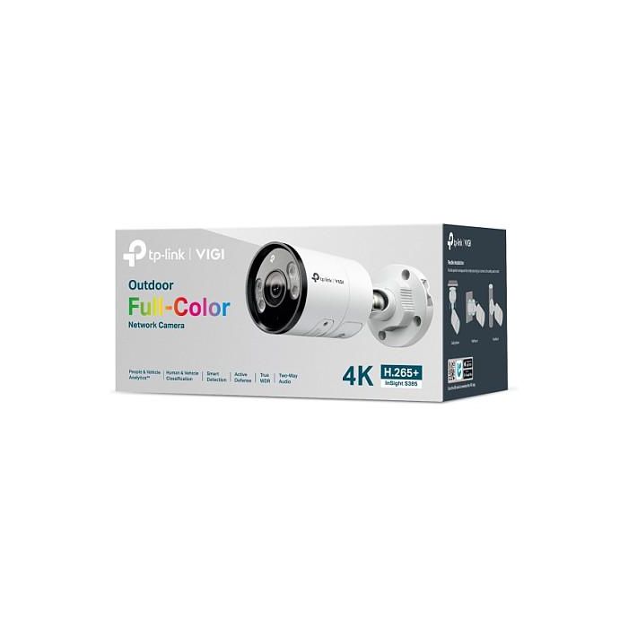 TP-Link Omada InSight S385 Cámara Bullet Exterior 8MP 2.8mm IP67 2880 x 1620p Alámbrico WDR PoE TP-Link Omada InSight S385 Cámara Bullet Exterior 8MP 2.8mm IP67 2880 x 1620p Alámbrico WDR PoE