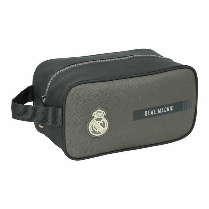 Zapatillero de Viaje Real Madrid C.F. Gris 29 x 15 x 14 cm 0 Zapatillero de Viaje Real Madrid C.F. Gris 29 x 15 x 14 cm 0