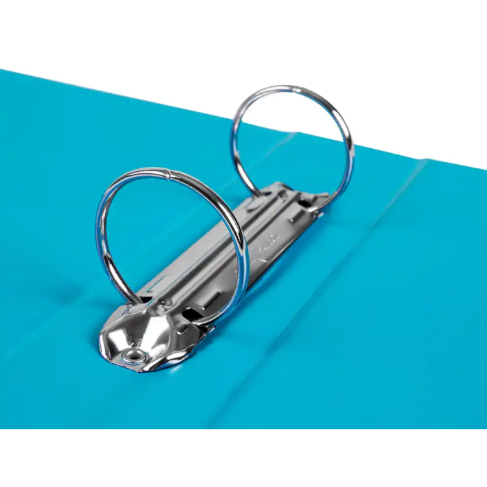 Liderpapel Carpeta de 2 Anillas 40 mm A5 Cartón Forrado PVC Azul 5