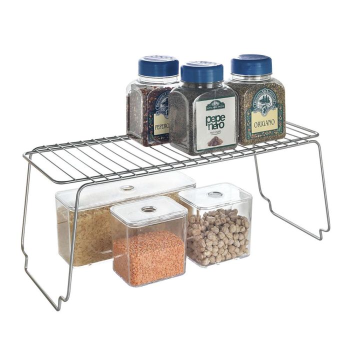Metaltex Estante apilable 45x19x18cm con recubrimiento Polytherm Metallic 0 Metaltex Estante apilable 45x19x18cm con recubrimiento Polytherm Metallic 0