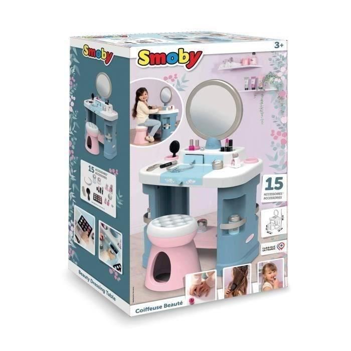 Smoby SMOB320249 Juego de Peluquería y Belleza Completo para Niños | Tocador Infantil con Accesorios de Juguete 1 Smoby SMOB320249 Juego de Peluquería y Belleza Completo para Niños | Tocador Infantil con Accesorios de Juguete 1