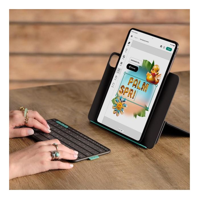 Logitech Flip Folio Teclado QWERTY Internacional EE.UU. Grafito para iPad Pro 11 pulgadas (M4) y iPad Air 11 pulgadas (M2, M3, 5a generación), Inalámbrico, Bluetooth Logitech Flip Folio Teclado QWERTY Internacional EE.UU. Grafito para iPad Pro 11 pulgadas (M4) y iPad Air 11 pulgadas (M2, M3, 5a generación), Inalámbrico, Bluetooth
