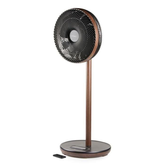 Ventilador de pedestal - DOMO - 26 W - Madera - Consumo ECO - Silencioso - 9 velocidades - Pantalla LED - Mando a distancia incluido 0 Ventilador de pedestal - DOMO - 26 W - Madera - Consumo ECO - Silencioso - 9 velocidades - Pantalla LED - Mando a distancia incluido 0