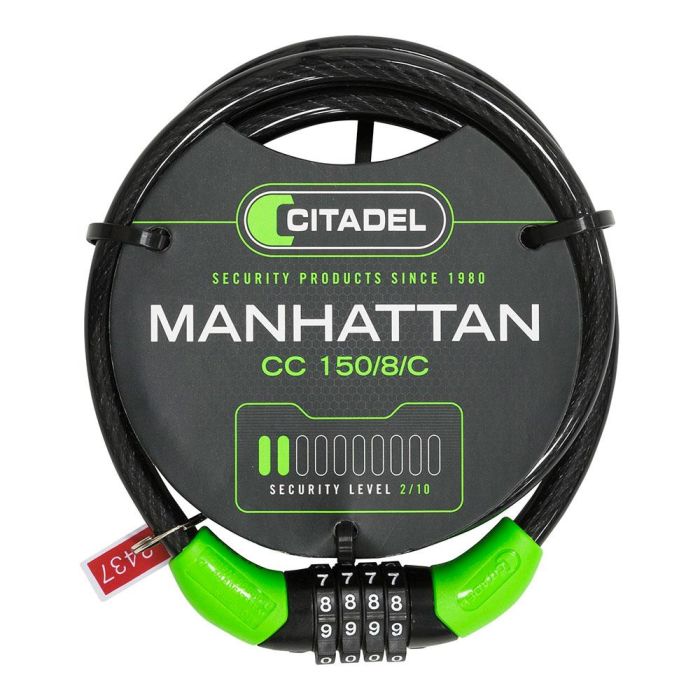 Citadel Cable espiral negro 150cm combinación cc 150/8/c 0 Citadel Cable espiral negro 150cm combinación cc 150/8/c 0