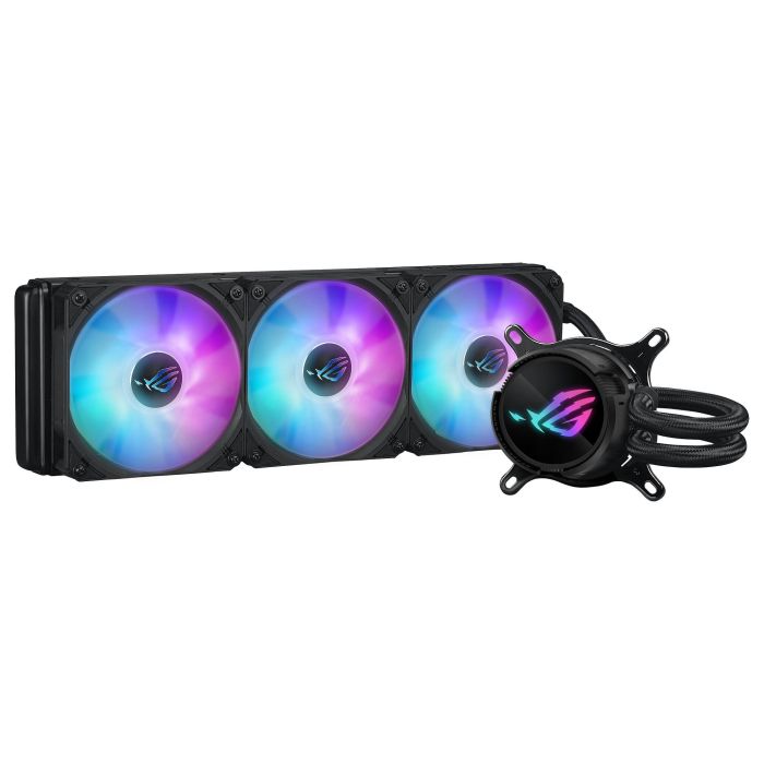 Asus ROG STRIX LC III 360 ARGB Refrigeración Líquida Negra con Ventiladores ARGB, Compatible con Intel LGA 1700/1200/115X y AMD AM5/AM4 3