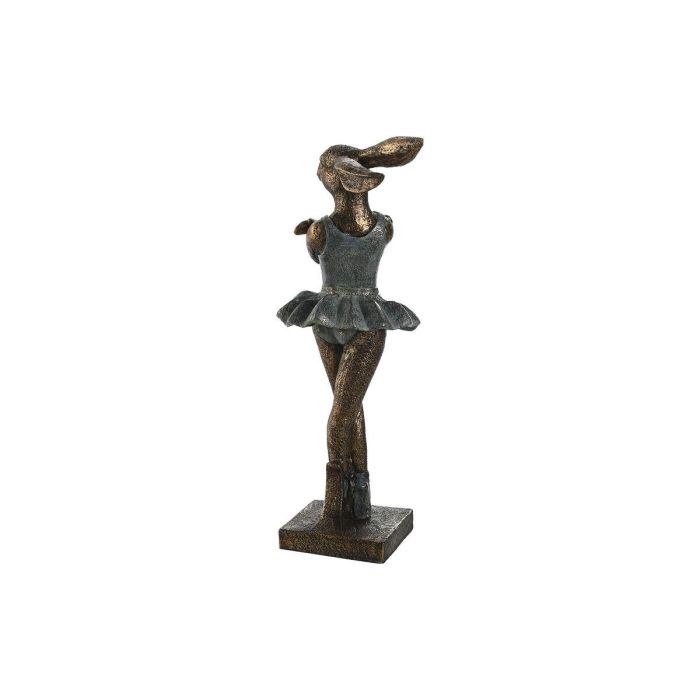 Figura Romantico DKD Home Decor Dorado Azul 12 x 30.5 x 13 cm (2 Unidades) 1 Figura Romantico DKD Home Decor Dorado Azul 12 x 30.5 x 13 cm (2 Unidades) 1