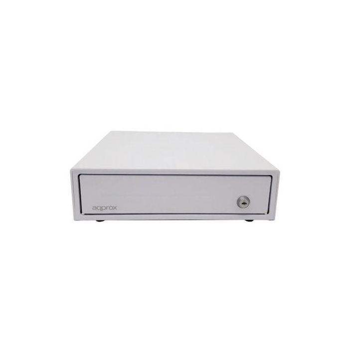 APPROX TPV Cajon Portamonedas Compacto Blanco 33x36 Apertura Manual Y Automatica 2 APPROX TPV Cajon Portamonedas Compacto Blanco 33x36 Apertura Manual Y Automatica 2