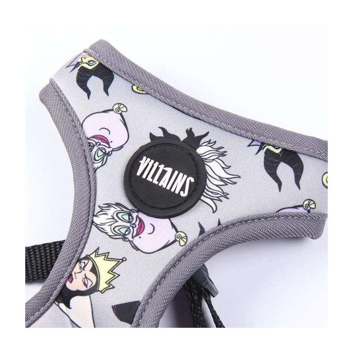 Cerdá T4M:M/L Arnés para perros Disney Villanas, Talla M-L, Gris 9