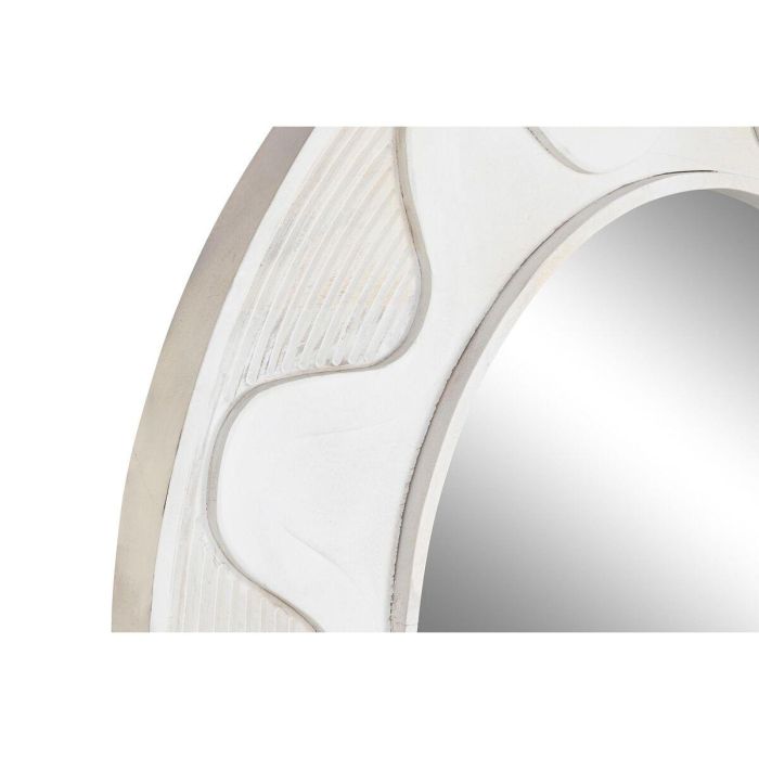 Espejo de pared DKD Home Decor Blanco 3