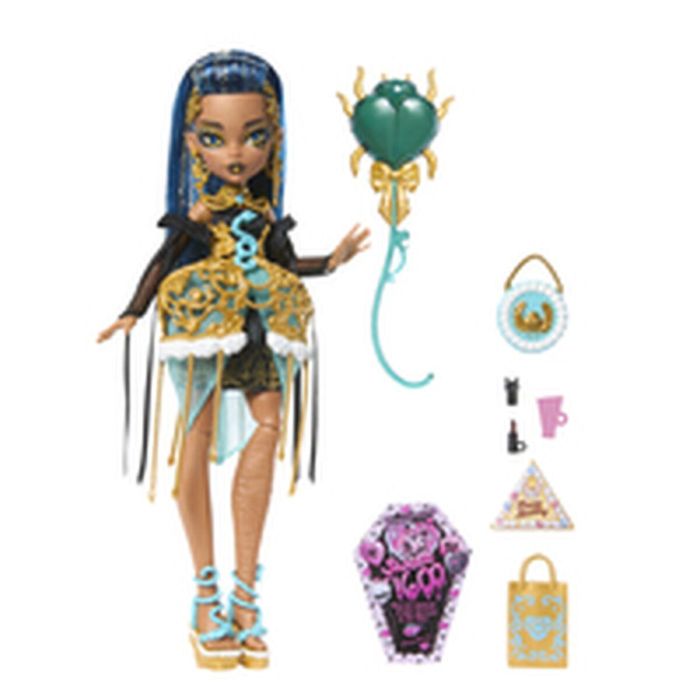 Mattel Monster High Colección 16 Cumpleaños - Muñeca Cleo para Niñas +4 Años 2 Mattel Monster High Colección 16 Cumpleaños - Muñeca Cleo para Niñas +4 Años 2