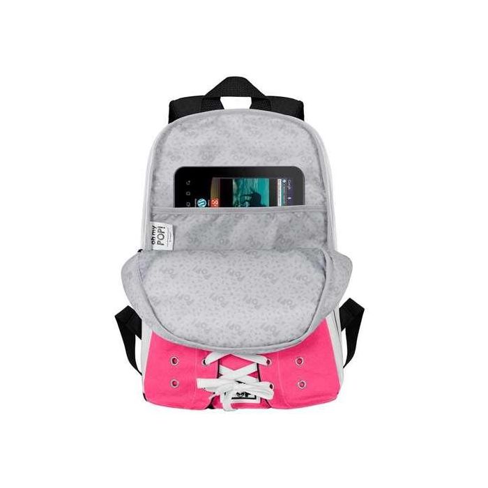 OMP! Sneakers Fuchsia Mochila Grande Urbana 1 Compartimento 17x30x40cm 60% PU 40% Algodón Poliéster Fucsia 4 OMP! Sneakers Fuchsia Mochila Grande Urbana 1 Compartimento 17x30x40cm 60% PU 40% Algodón Poliéster Fucsia 4