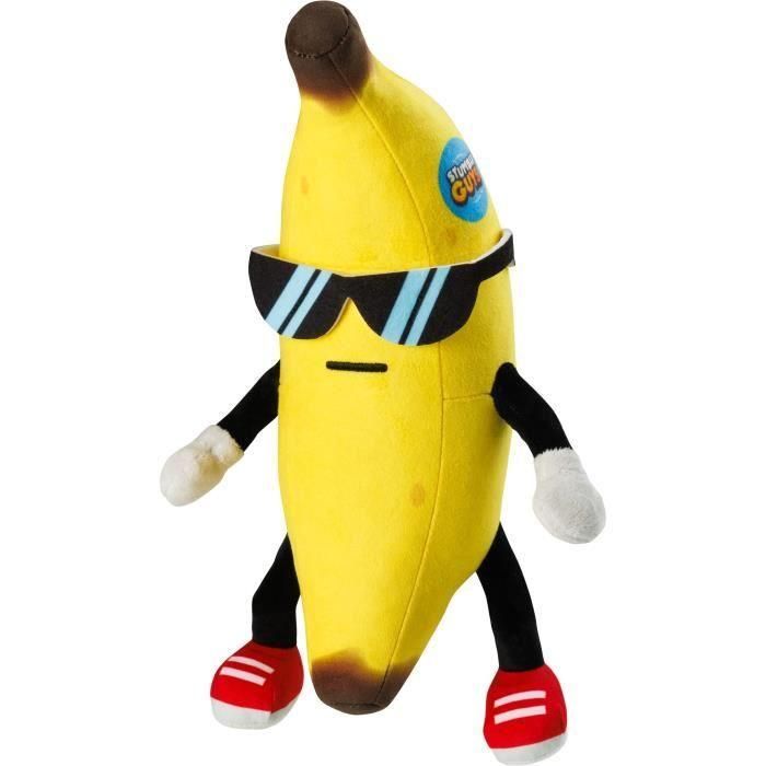 Bandai Peluche Stumble Guys: Banana Guy, Muñeco de Peluche Suave de 30 cm en Colores Amarillo y Negro, Ideal para Niños a partir de 4 Años Bandai Peluche Stumble Guys: Banana Guy, Muñeco de Peluche Suave de 30 cm en Colores Amarillo y Negro, Ideal para Niños a partir de 4 Años