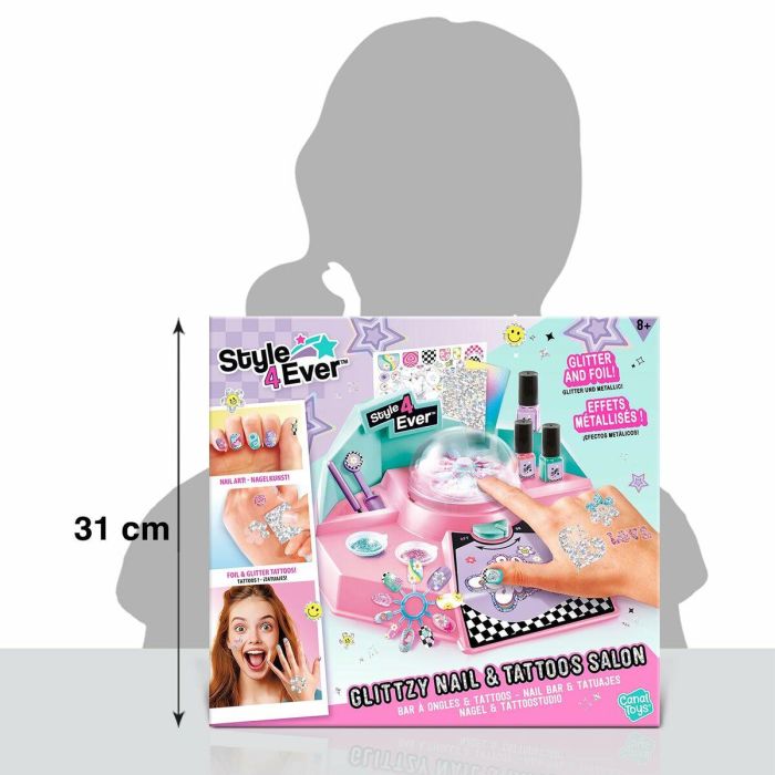 Canal Toys OFG 345 Salón de Uñas y Tatuajes Brillante Estilo 4 Siempre para Niñas 10 Canal Toys OFG 345 Salón de Uñas y Tatuajes Brillante Estilo 4 Siempre para Niñas 10