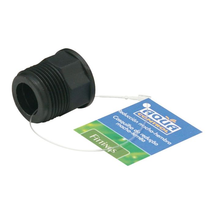 Aqua Control Reducción Macho-Hembra 3/4"x1/2" de Polipropileno Anti UV