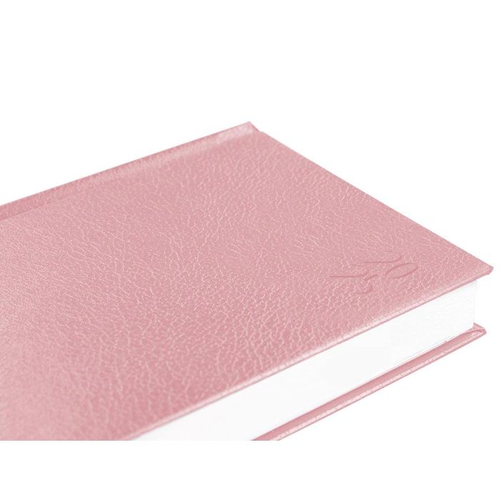 Agenda Encuadernada Liderpapel Corfu A5 2025 Dia Pagina Color Rosa Nude Papel 60 gr 5