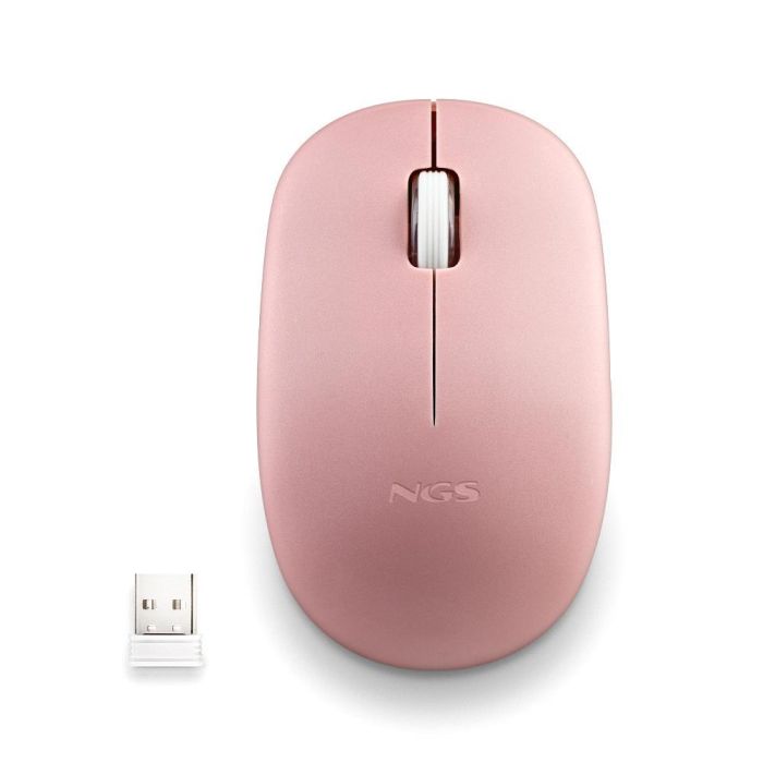 NGS FOGPROPINK Ratón Óptico Inalámbrico 1000 DPI Teclas Silenciosas USB Rosa Ambidiestro 3 NGS FOGPROPINK Ratón Óptico Inalámbrico 1000 DPI Teclas Silenciosas USB Rosa Ambidiestro 3