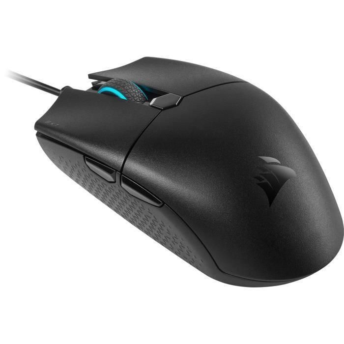 Corsair CH-930C011-EU Ratón Gaming KATAR PRO, LED RGB, 12400 DPI, Óptico, Ultraligero 69g, Diseño Simétrico Compacto, Negro 1 Corsair CH-930C011-EU Ratón Gaming KATAR PRO, LED RGB, 12400 DPI, Óptico, Ultraligero 69g, Diseño Simétrico Compacto, Negro 1