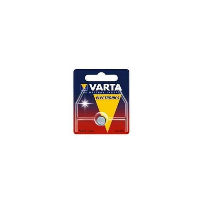 Varta Pila de Botón Óxido de Plata V371/SR69 30mAh - Para electrónica, llaves de coche, calculadoras 1