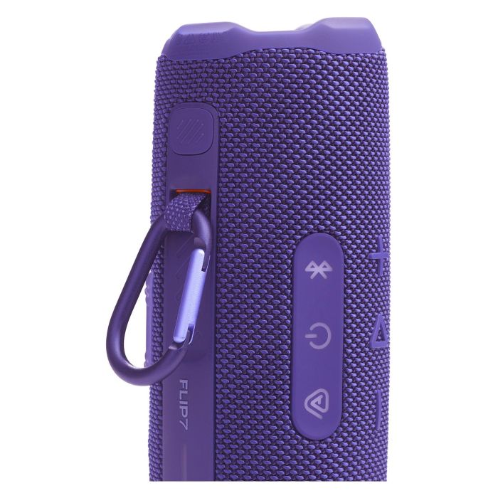 JBL Flip 7 Altavoz Bluetooth Portátil IP67, Color Púrpura, 14h Autonomía, 25W, USB-C, 60Hz-20kHz, A2DP 6 JBL Flip 7 Altavoz Bluetooth Portátil IP67, Color Púrpura, 14h Autonomía, 25W, USB-C, 60Hz-20kHz, A2DP 6